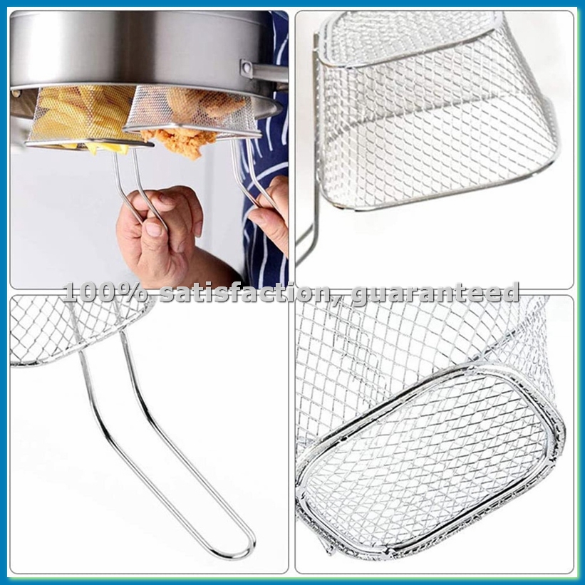 Food & Snacks Coloring - Mini Fry Baskets, Mesh Wire French
