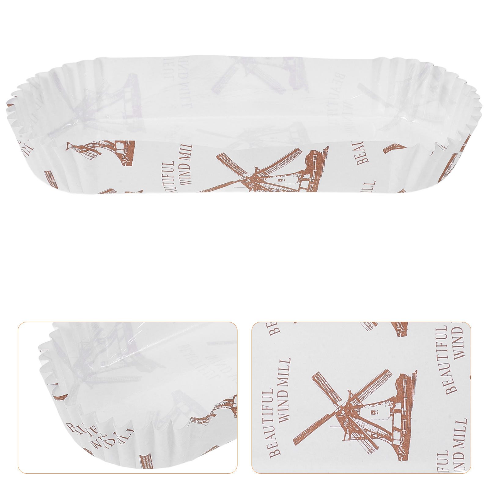 Food And Snacks For Picnic - 100 Pcs Hot Dog Tray Disposable
