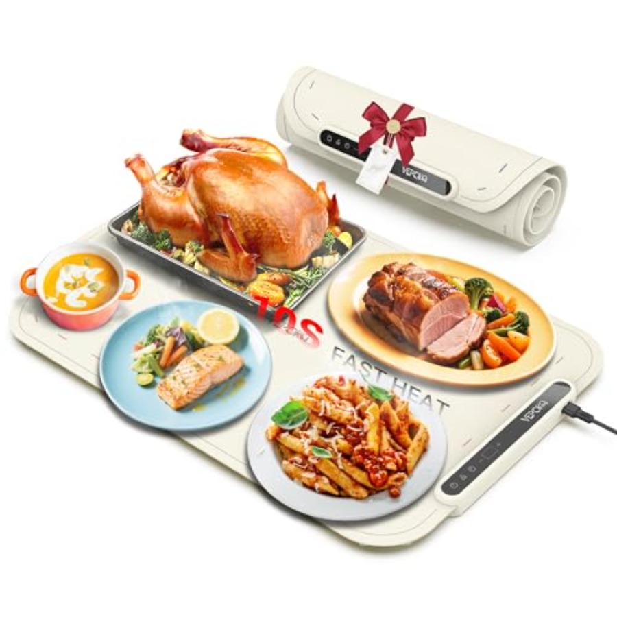 Warming Mat for Food, VEPOKA F - Food & Snacks Coloring review and price