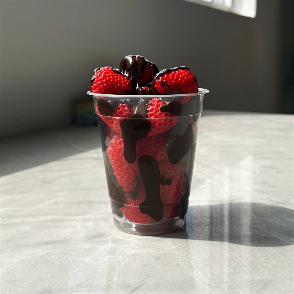 Summer Milk Tea Fruit Cup Chri - Food Snacks To Eat review and price