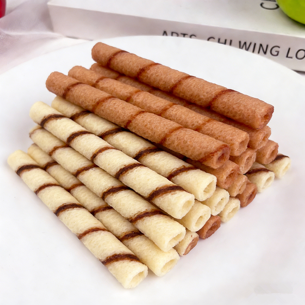 3Pcs Handmade Fake Wafer Rolls - Food Snacks To Eat review and price