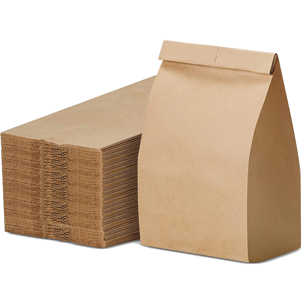 Paper Lunch Bags 20/50PCS Kraf - Food Grocery Snacks review and price