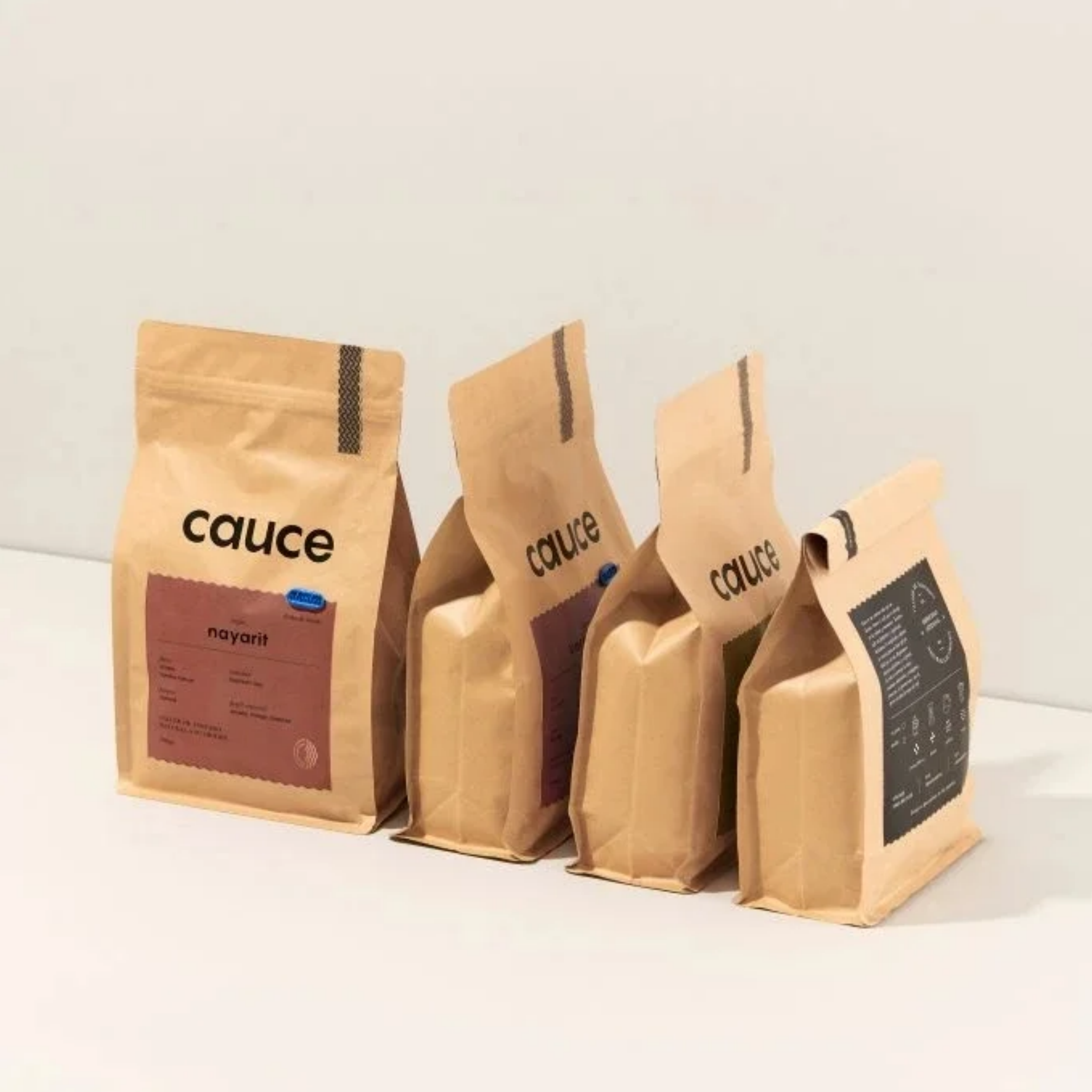 Custom Logo Kraft Paper Alumin - Food Snacks Logos review and price