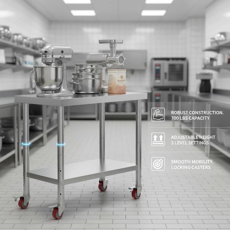 Food Preparation Bench 30 x 12 - Food X review and price