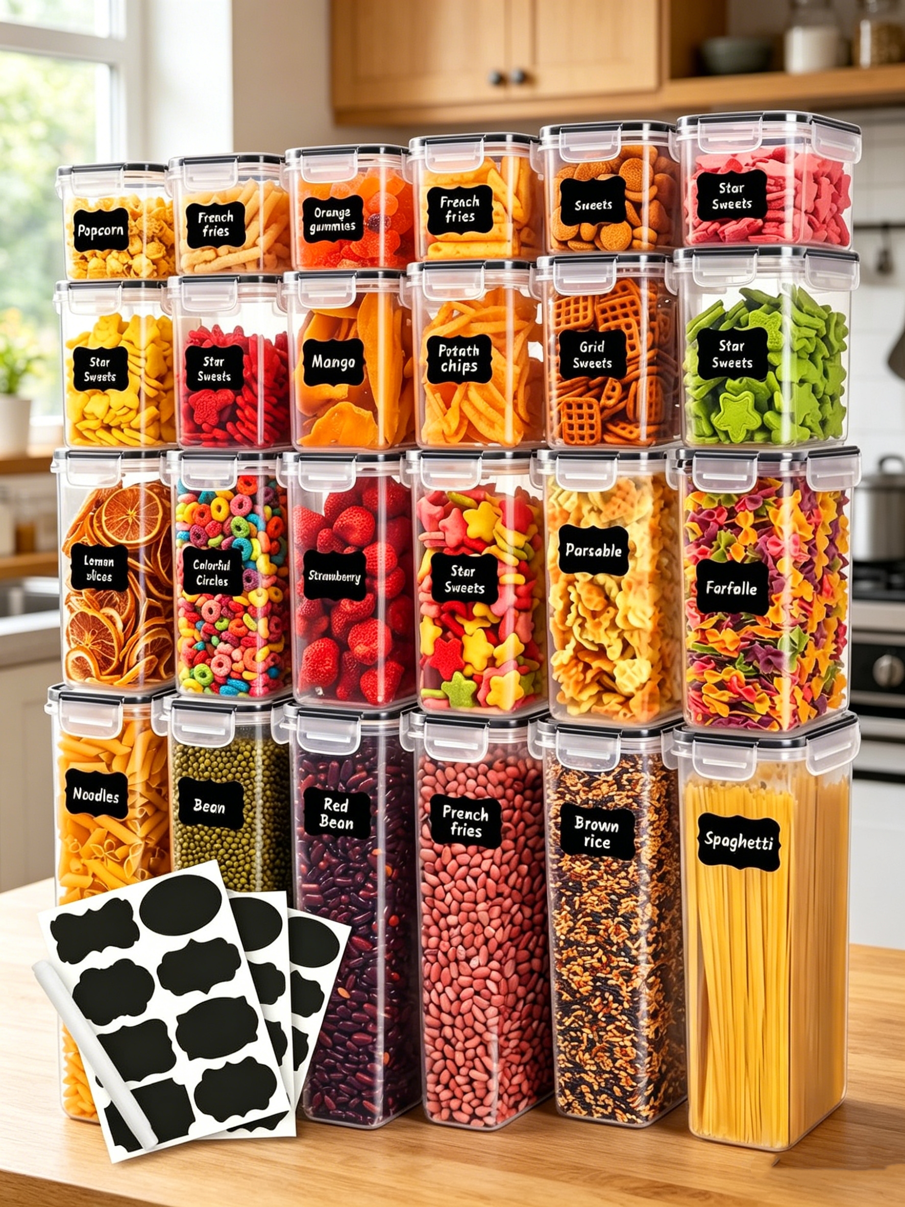 42PCS-Kitchen,Airtight food st - Food Warehouse Snacks review and price