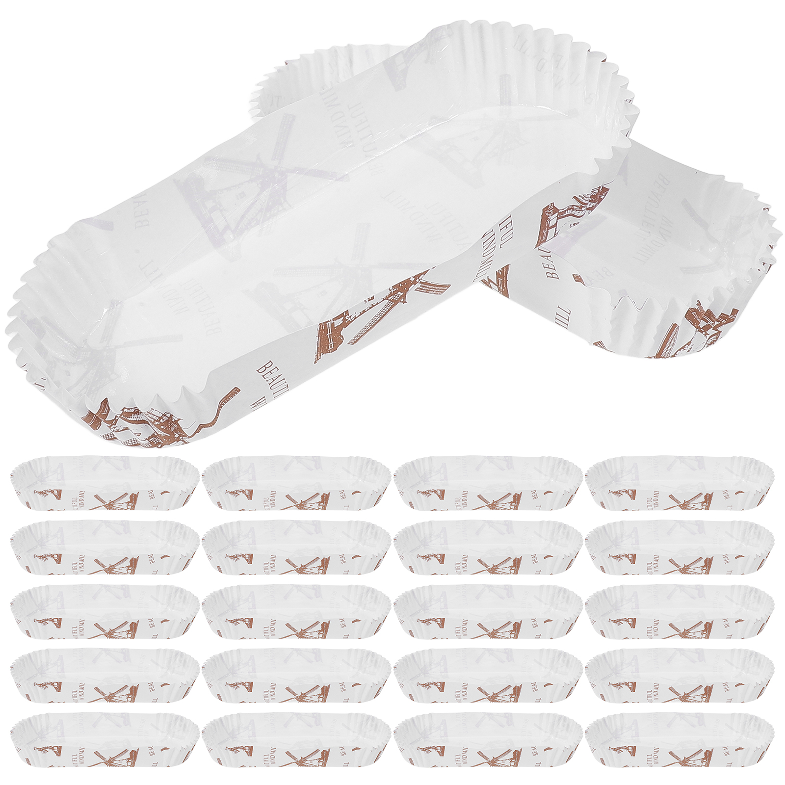 100 Pcs Hot Dog Tray Disposabl - Food And Snacks For Picnic review and price