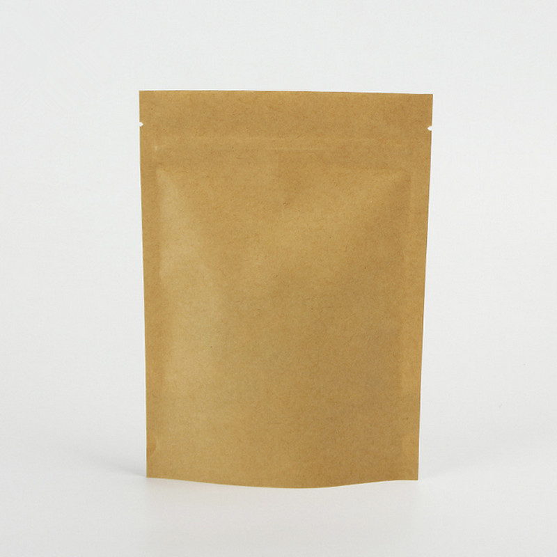 100PCS Kraft Paper Oval Window - Food Snacks Logos review and price