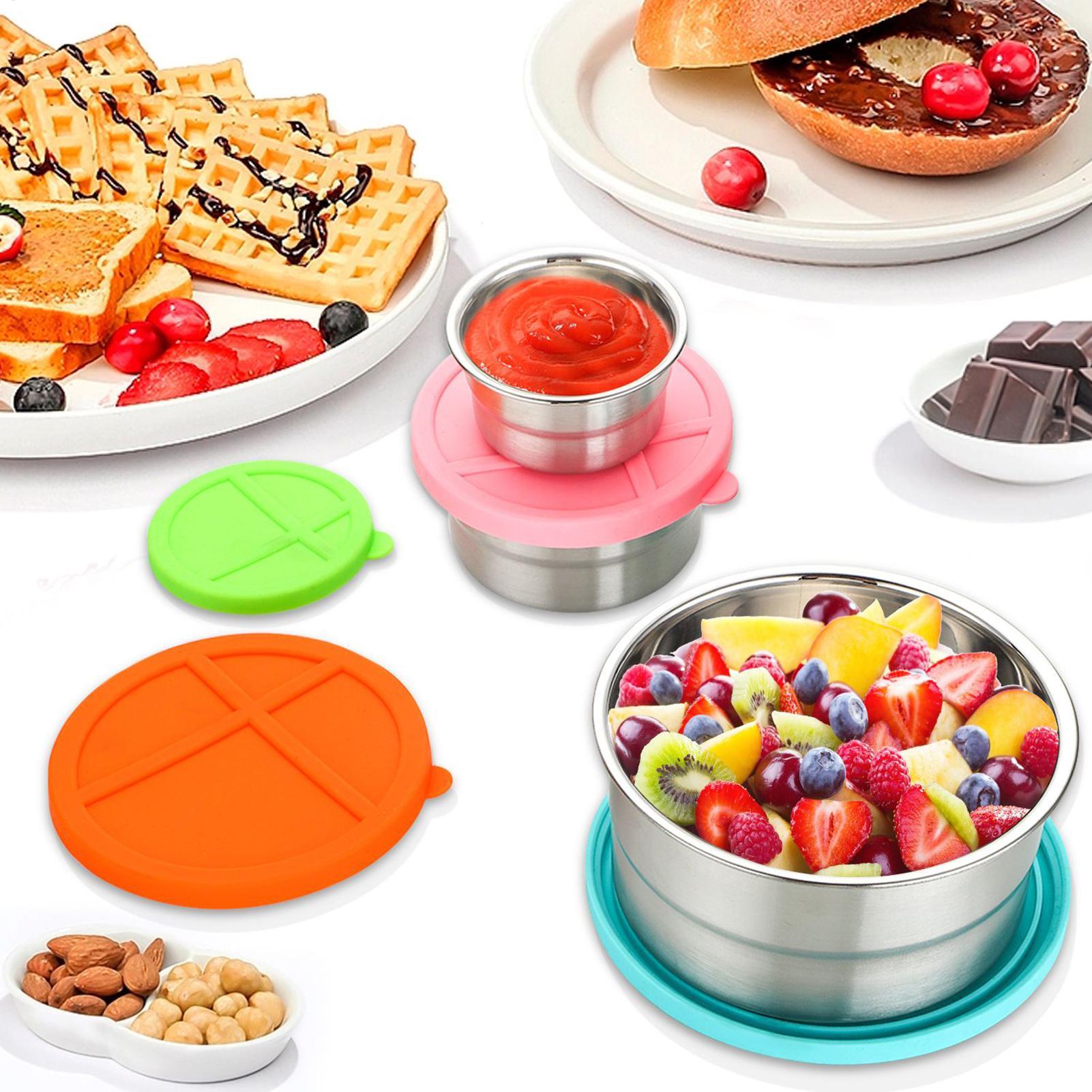Metal Food Container 5 Pieces  - Food And Snacks For Picnic review and price
