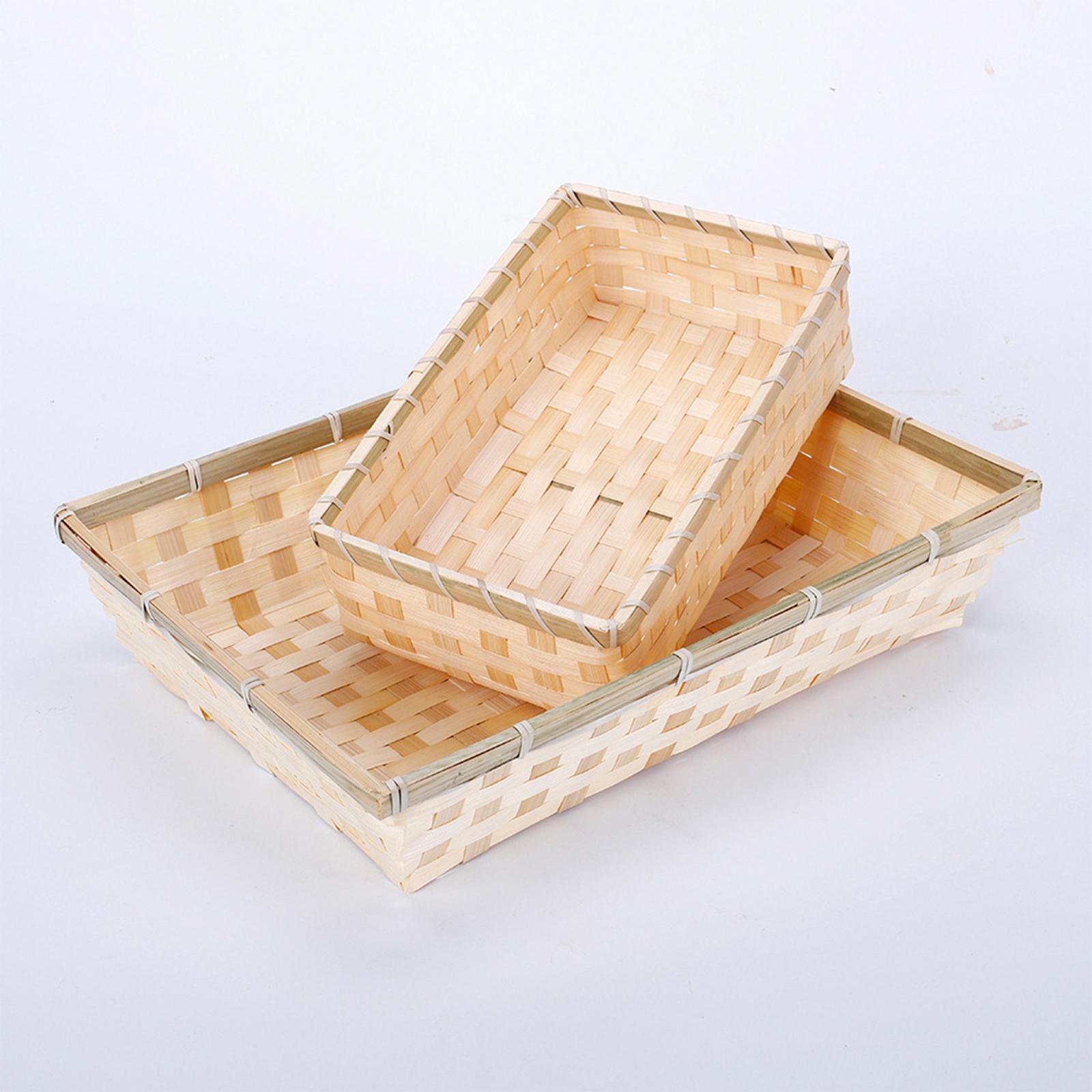 Natural Woven Serving Tray Bas - Food And Snacks For Picnic review and price