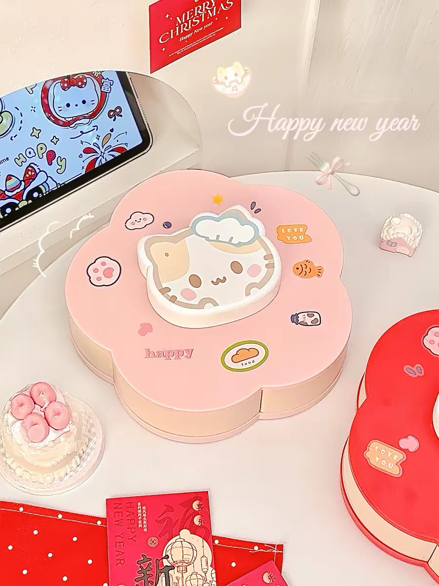 Rotatable Cute Cartoon Divided - Food Snacks To Eat review and price