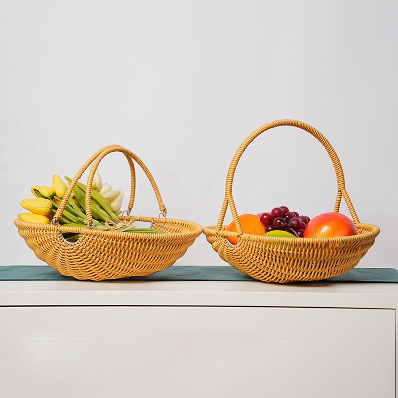 Plastic Imitation Rattan Woven - Food And Snacks For Picnic review and price